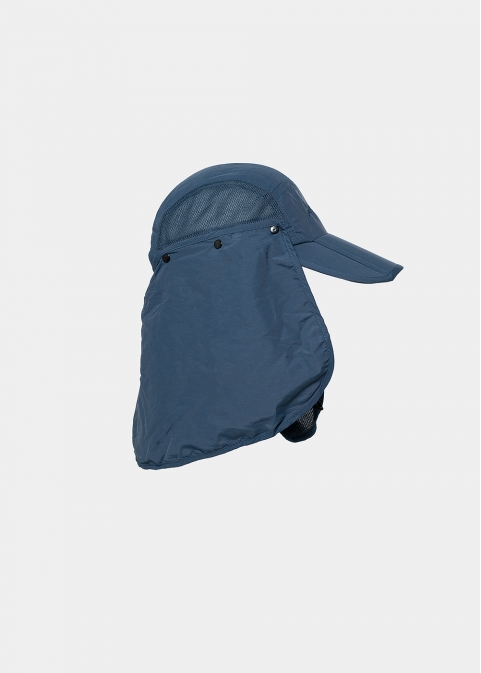 Blue active jockey with neck protector 