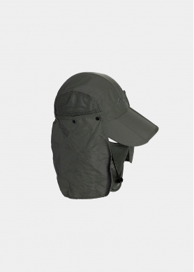 Olive active jockey with neck protector 