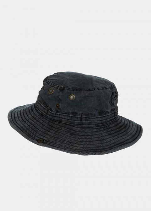 Black jean active hat 