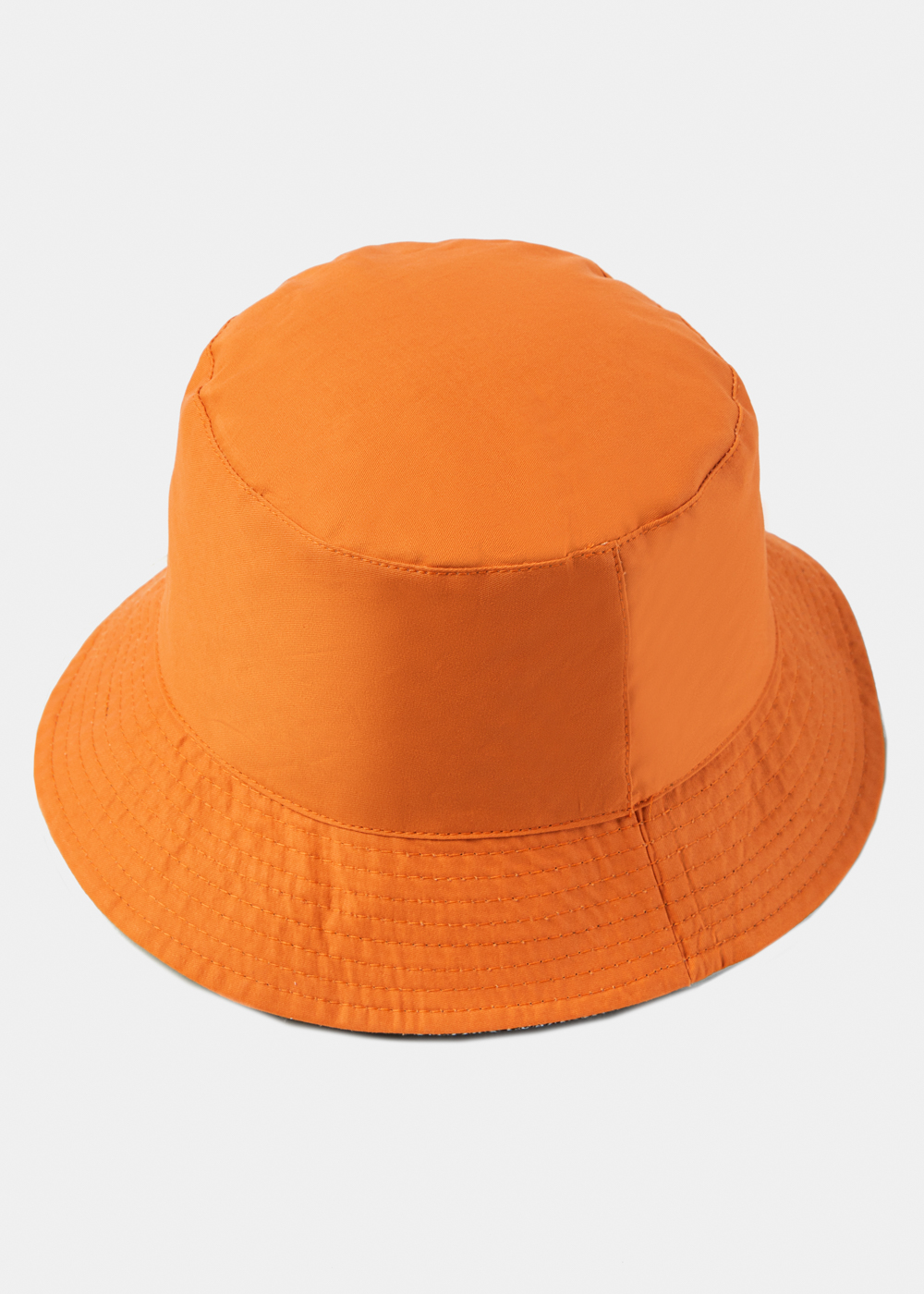 Double-Faced Bucket Lahour Pattern & Light Orange