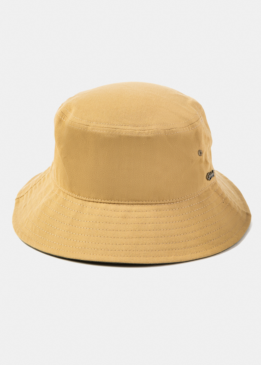 Beige Bucket Hat w/ Chin Strap