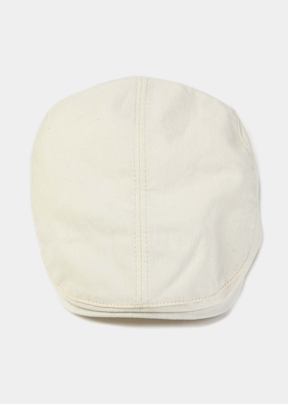 Cream Cotton Men's Cap