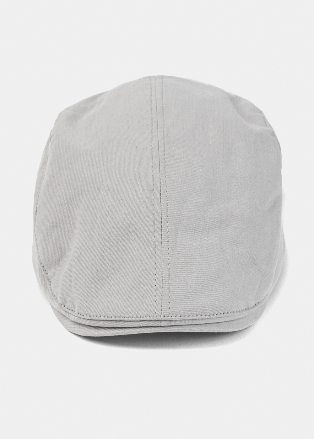 Grey Cotton Men's Cap