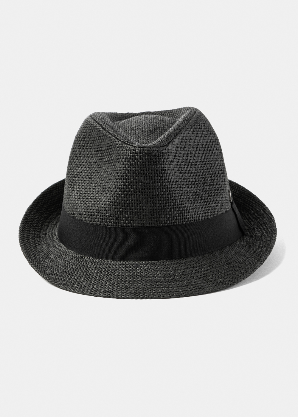Black  Fedora Hat w/ Black Hatband
