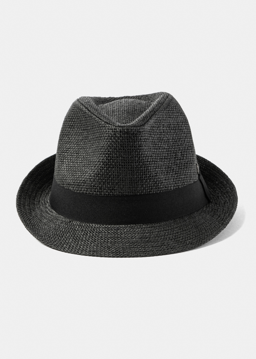 Black  Fedora Hat w/ Black Hatband