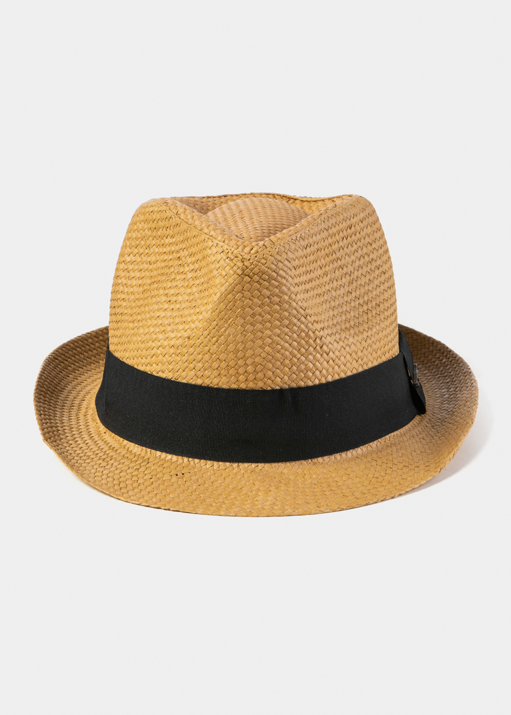 Brown Fedora Hat w/ black hatband 2