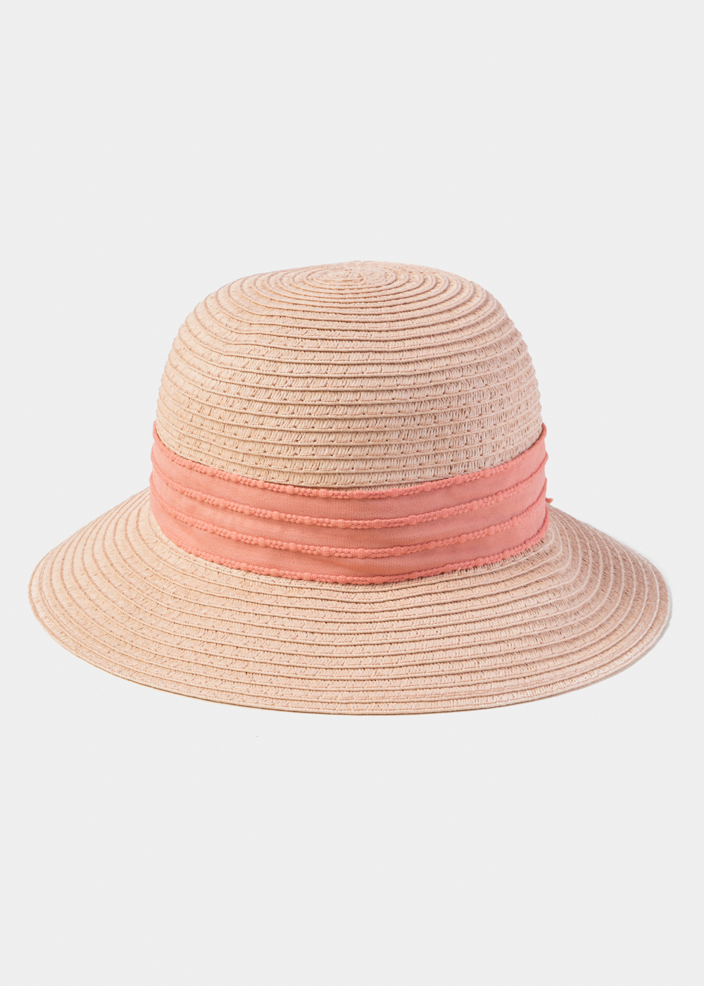 Pink Kids Straw Hat