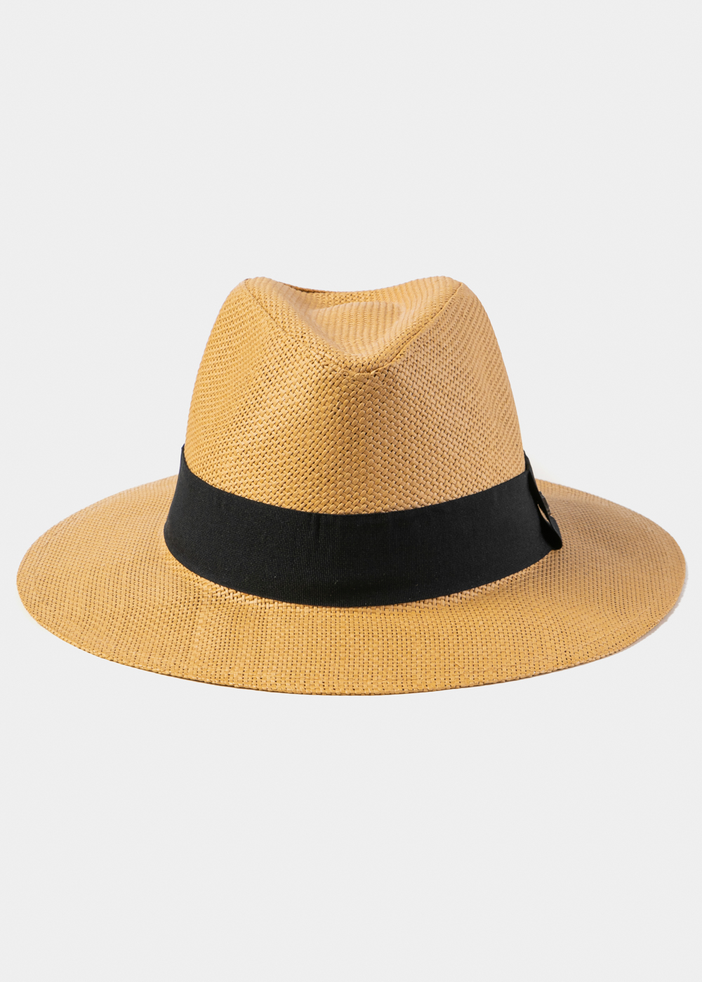 Brown Panama Style Hat 2