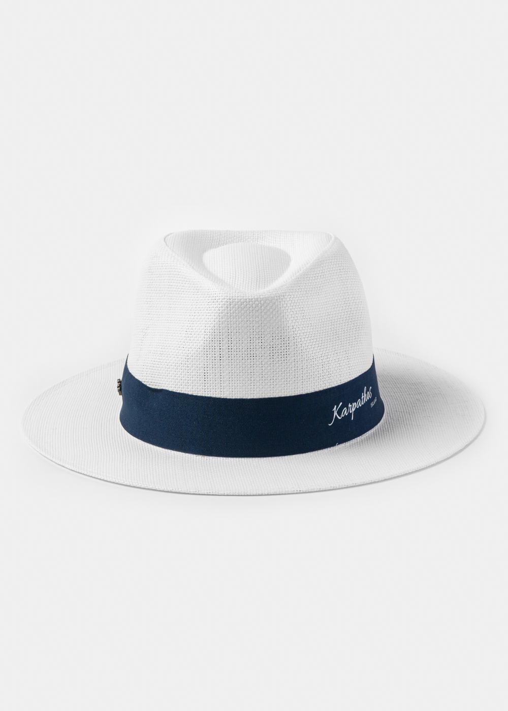 White "Karpathos" Panama Hat