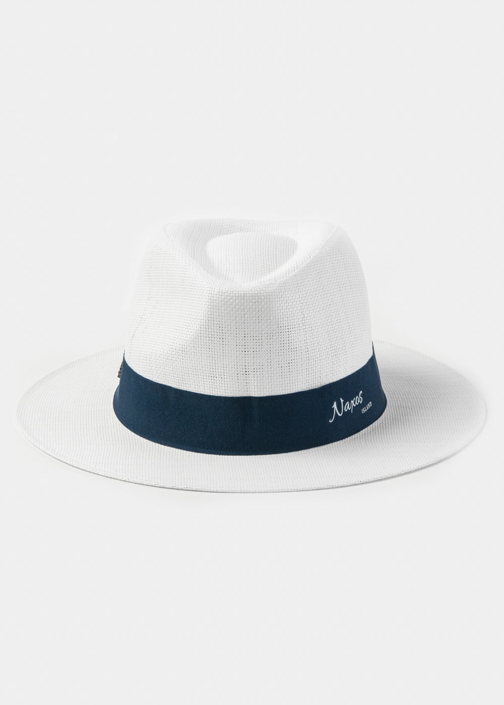 White "Naxos" Panama Hat
