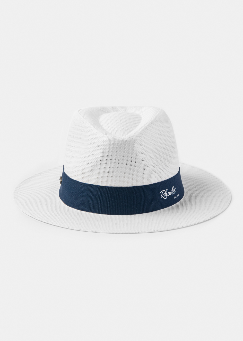 White "Rhodes" Panama Hat