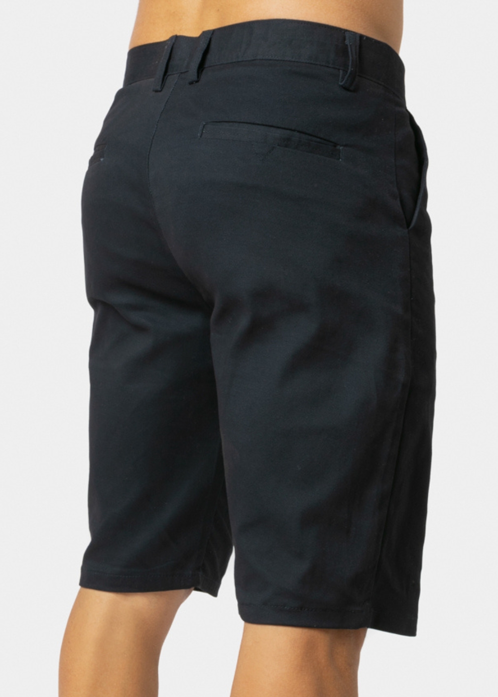 Navy Blue Cotton Shorts