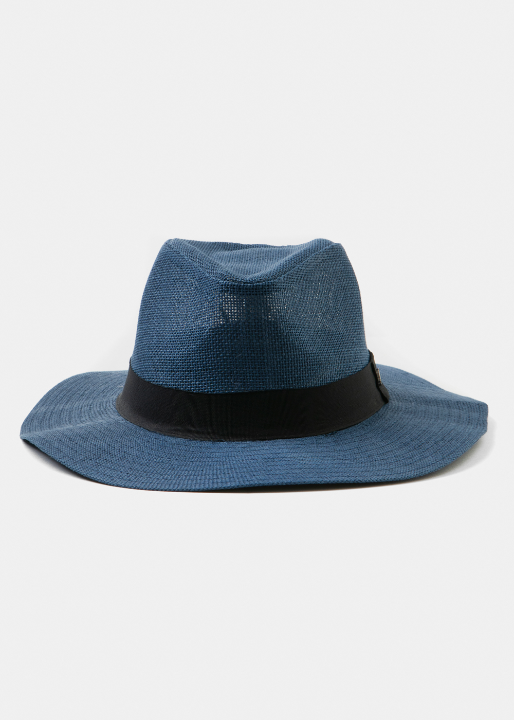 Blue Navy Panama Style Hat