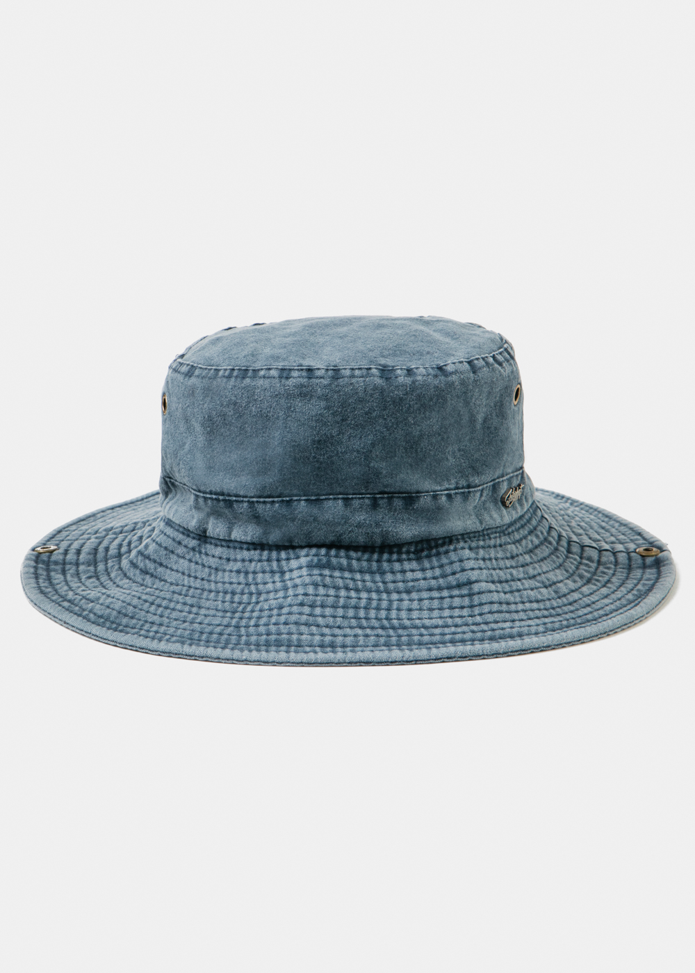 Blue Active Bucket Hat w/ Washed Cotton