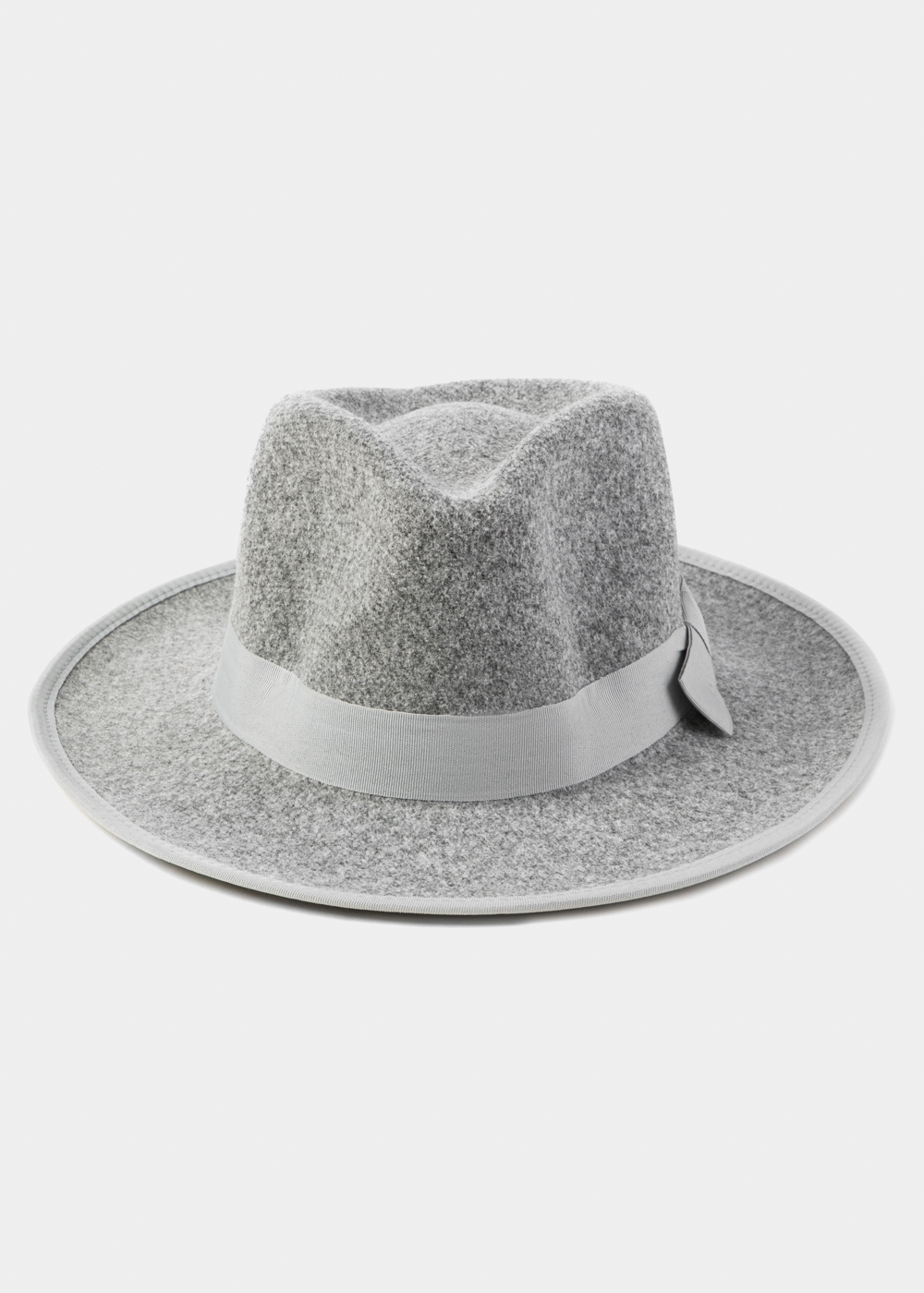 Grey Winter Hat w/ Grey Hatband