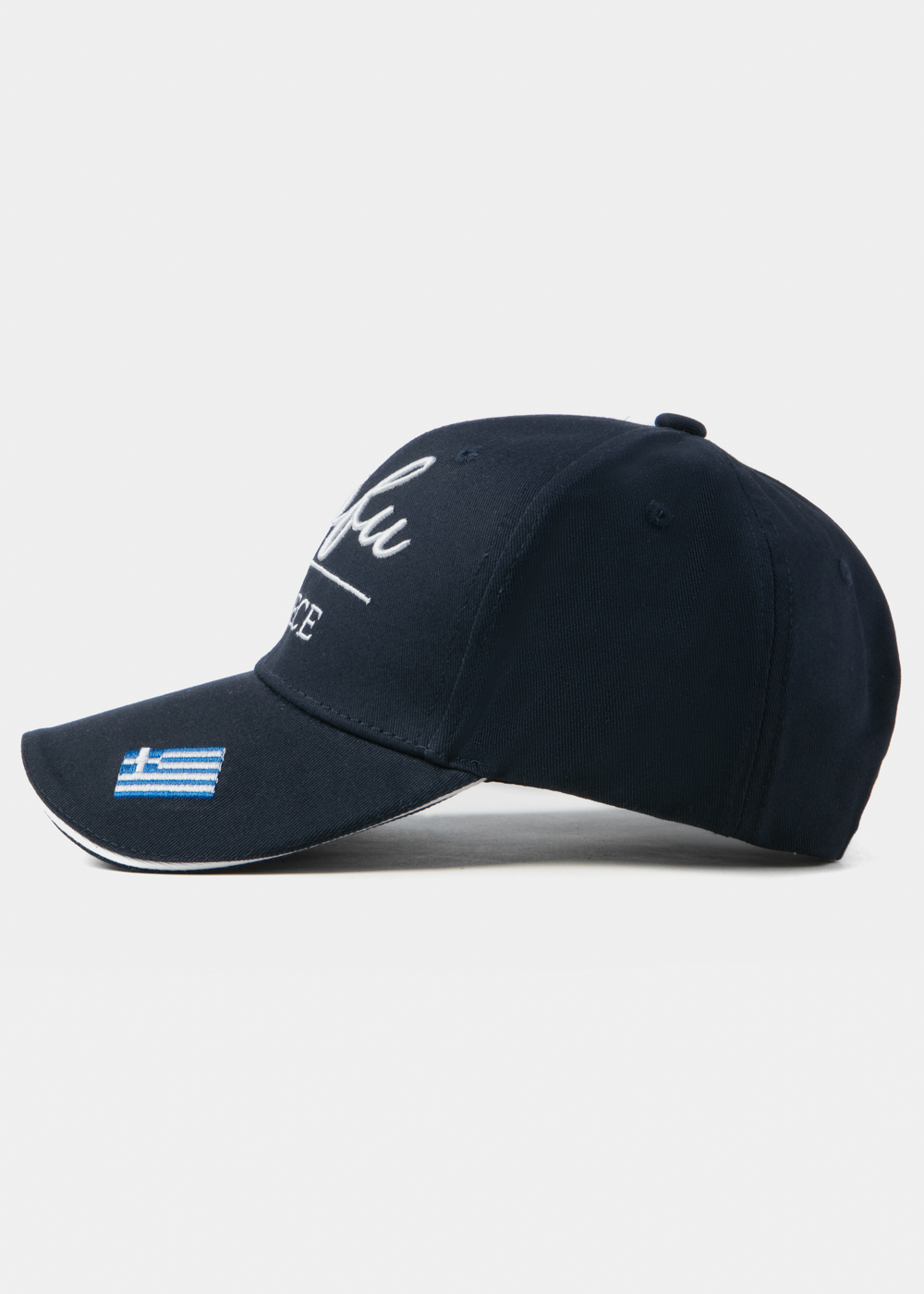 Corfu Navy Blue w/ Greek Flag