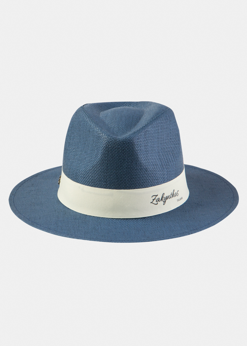 Navy Blue "Zakynthos" Panama Hat