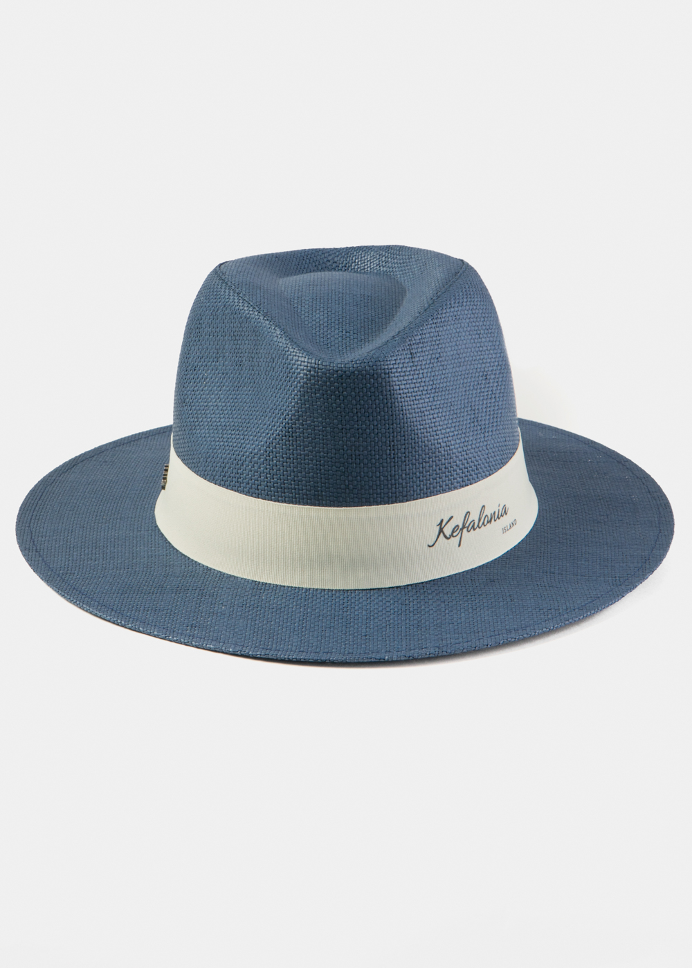 Navy Blue "Kefalonia" Panama Hat