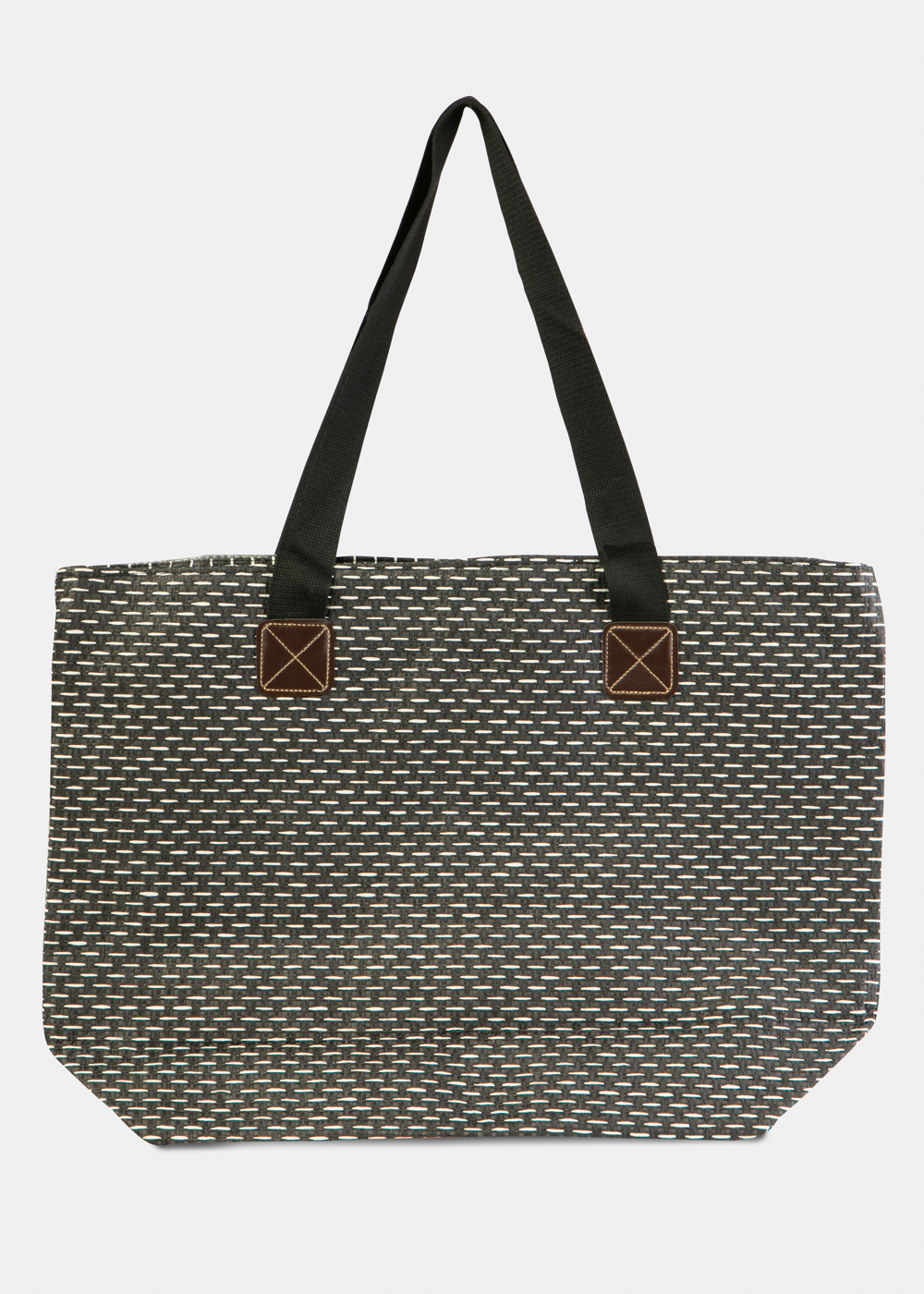 Grey Beach Bag 
