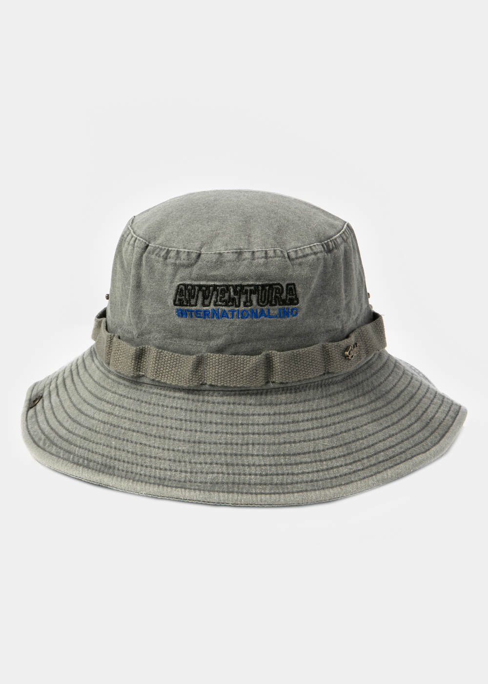 Azure Washed Cotton Bucket Hat