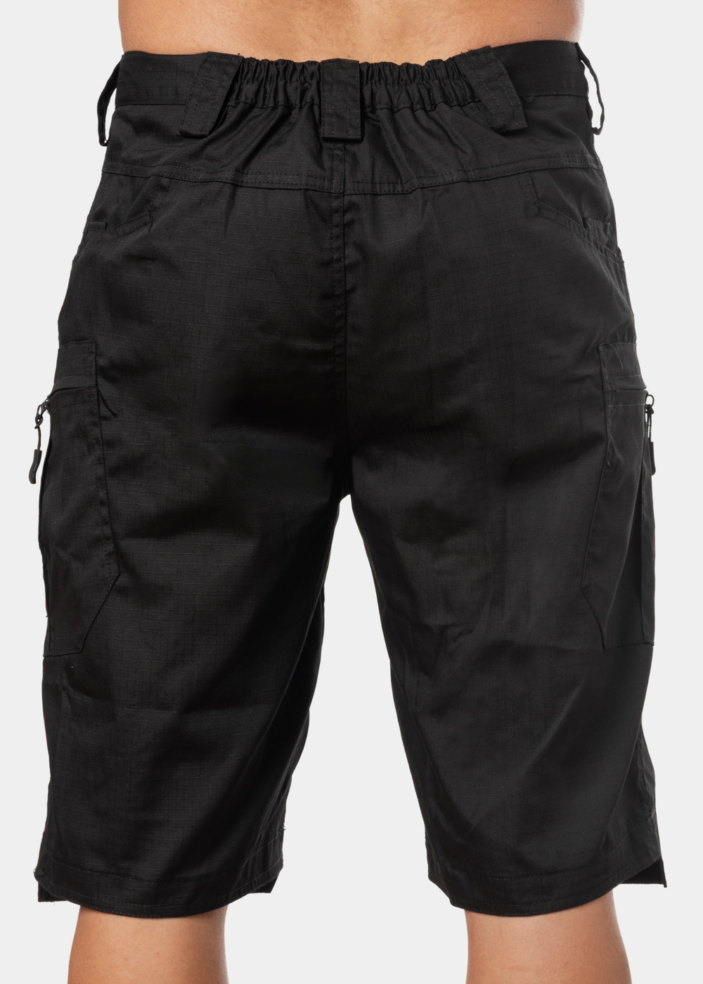 Black Ripstop Cargo Pants 