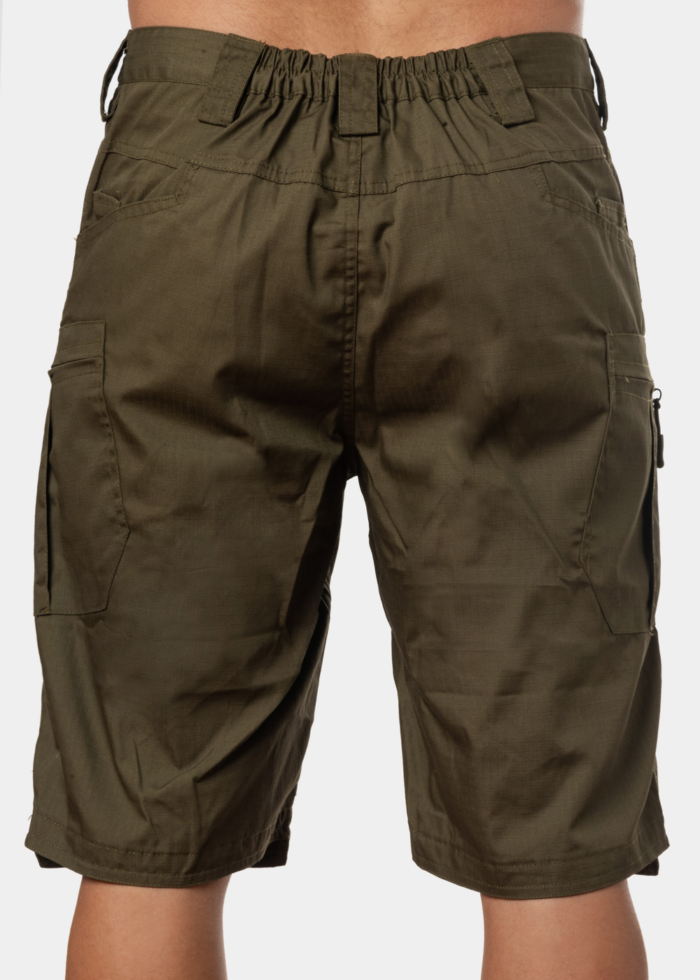 Khaki Ripstop Cargo Pants 