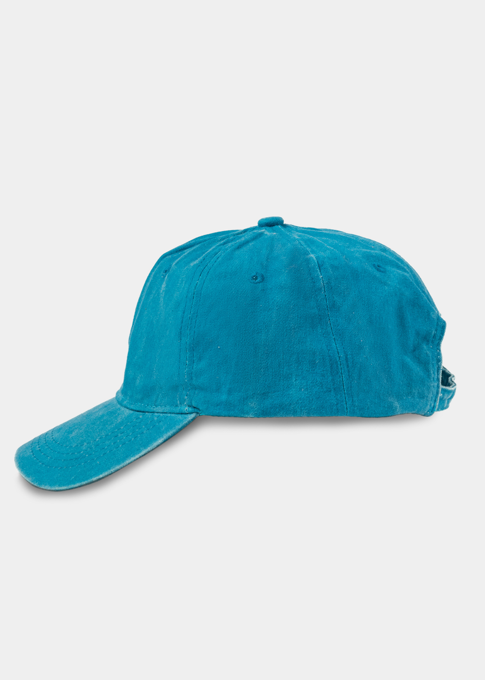 Washed Cotton Twill Cap - Royal Blue