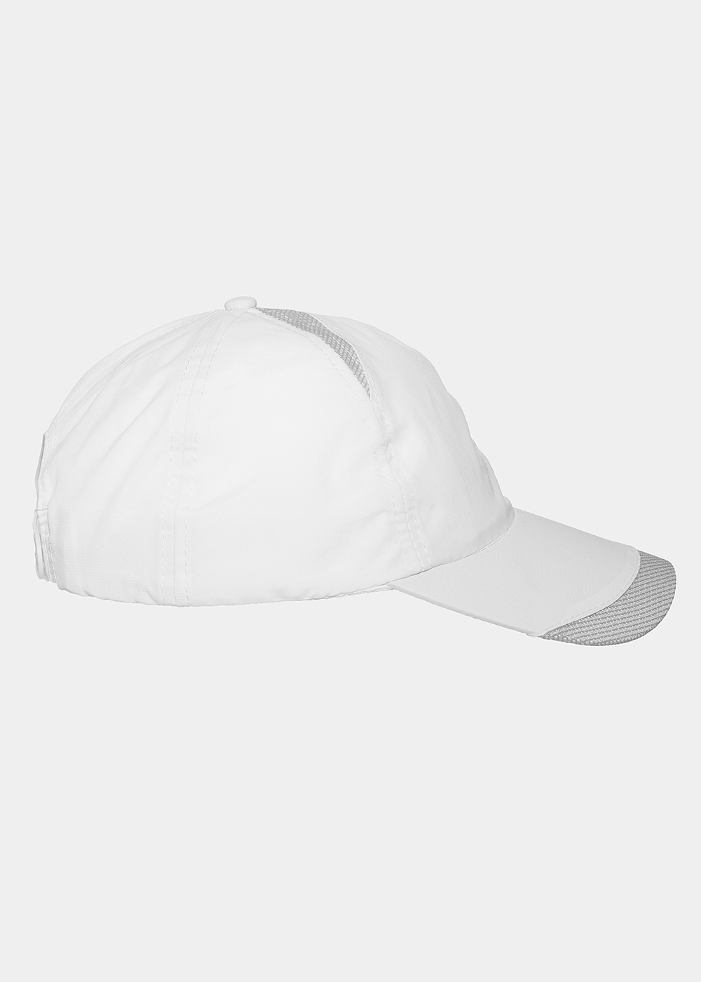 White plain active cap