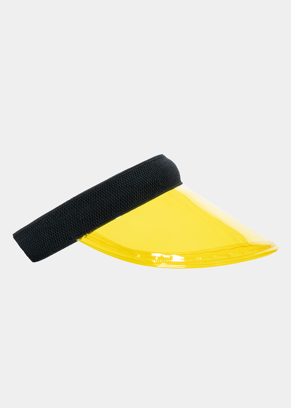 Yellow vinyl headband